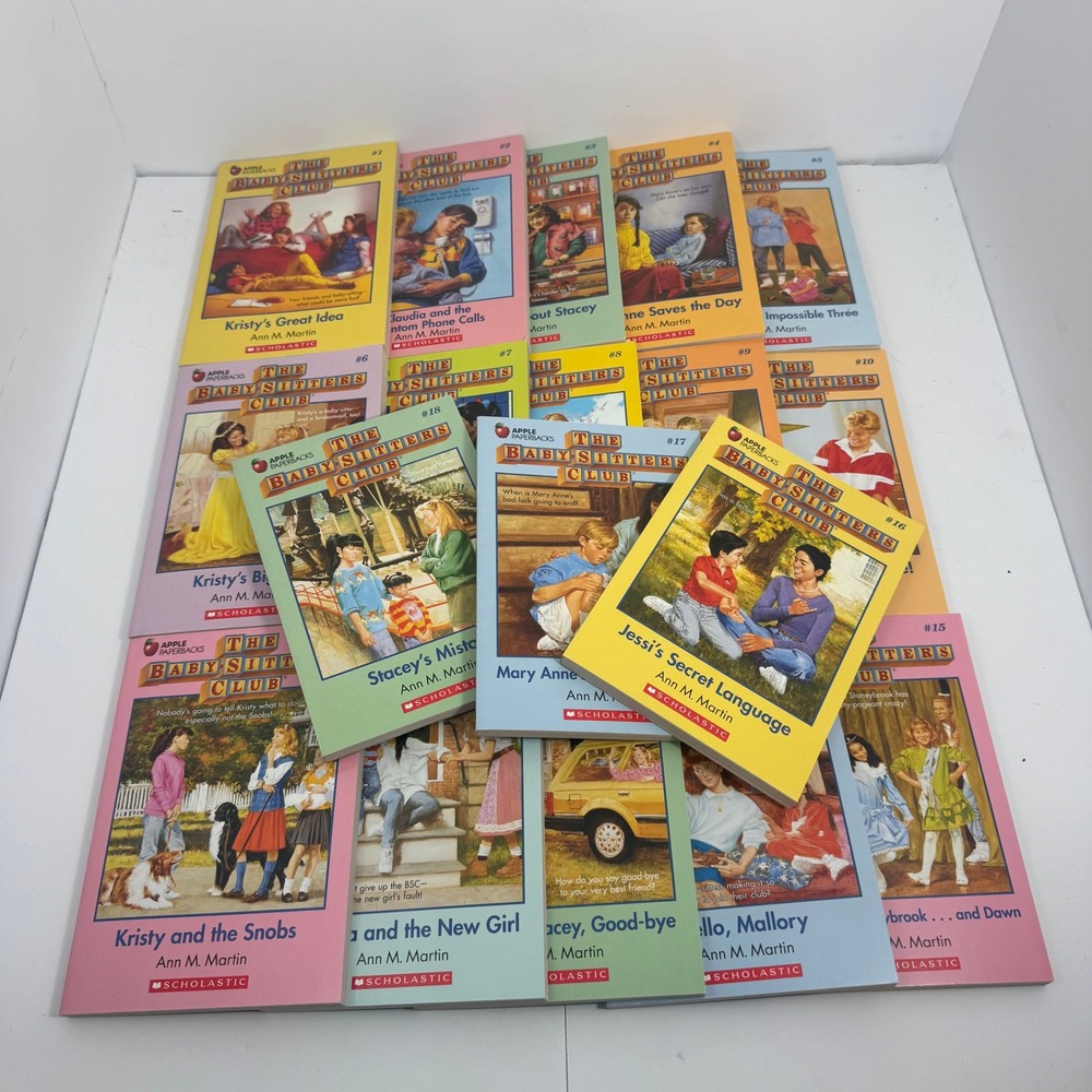The Baby-Sitters Club 18 Book Box Set Ann M. Martin Collection NO Bookmark